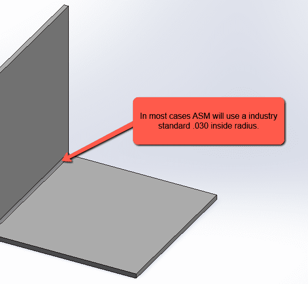 Sheet Metal Bend Radius Best Practices Approved Sheet Metal